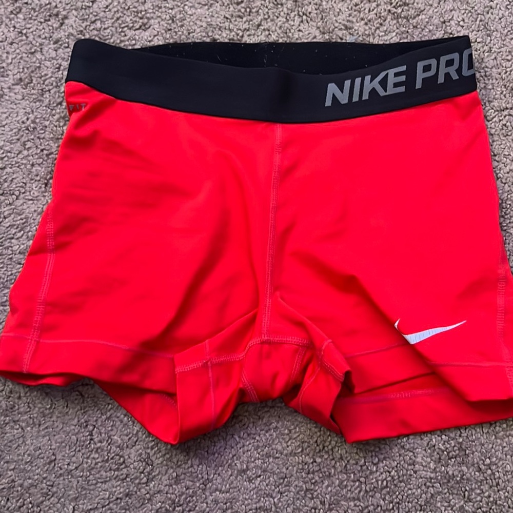 red nike pros